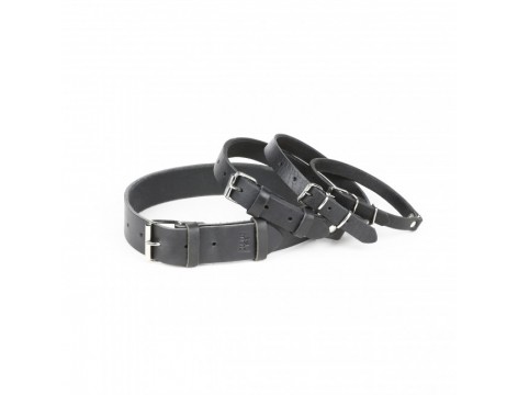 Julius K9 Riveted leather collar Medium 