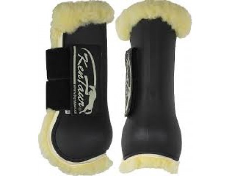 Kentaur Profi Jump Tendon Boots with Sheepskin